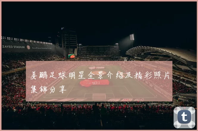 姜鹏足球明星全景介绍及精彩照片集锦分享