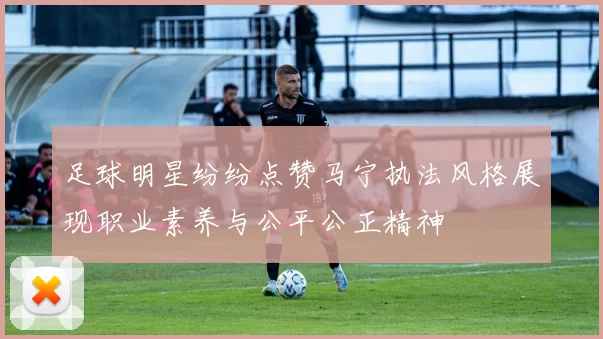 足球明星纷纷点赞马宁执法风格展现职业素养与公平公正精神