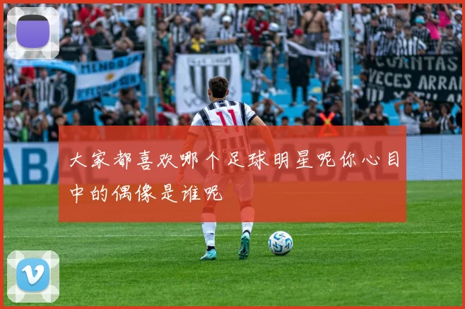 大家都喜欢哪个足球明星呢你心目中的偶像是谁呢