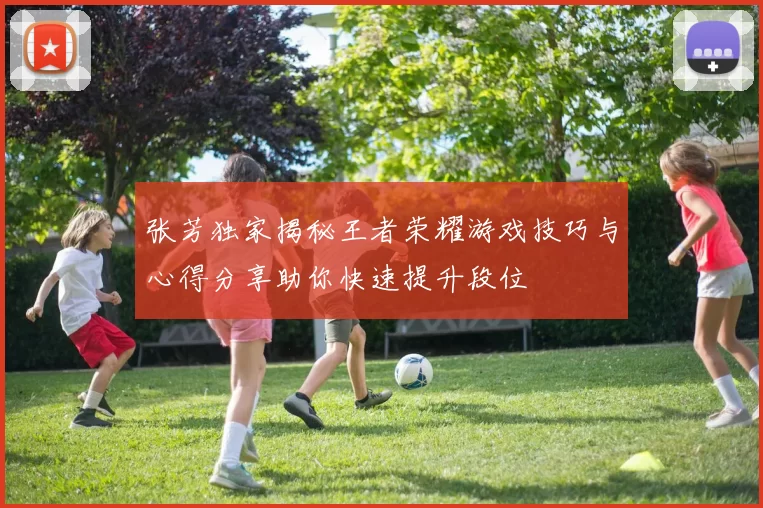 张芳独家揭秘王者荣耀游戏技巧与心得分享助你快速提升段位